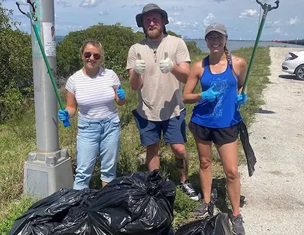 Sunbelt Community Service Clean Up